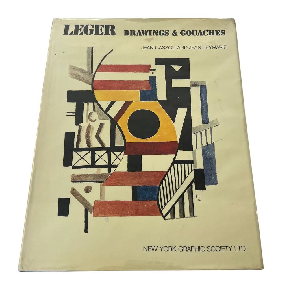 Leger Drawings and Gouaches Fernand Leger Art Book New York Graphic Society